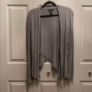 Chelsea & Theodore rayon gray cardigan